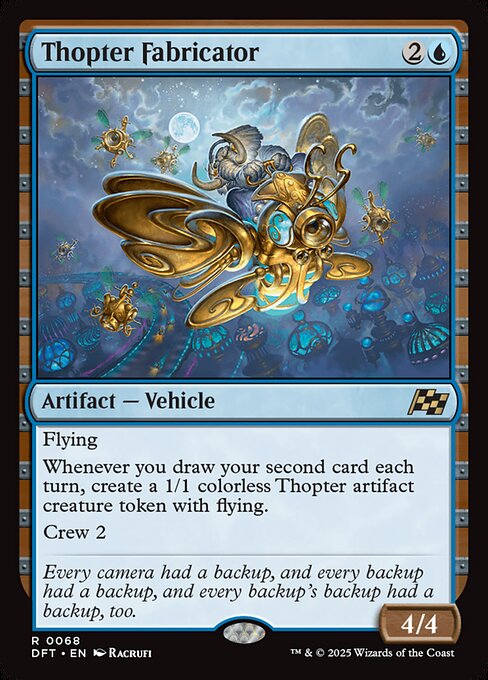 Thopter Fabricator – Aetherdrift (DFT-68) Magic: The Gathering card | LC-REM-20260804-15339685118284-8924b785-b140-4212-a1eb-a10340e09fea Hoofdafbeelding