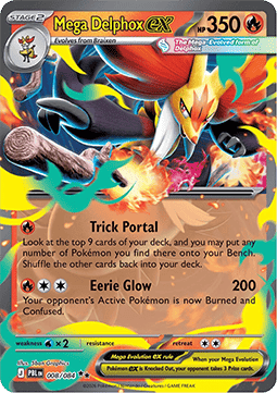 Mega Delphox ex Hauptbild