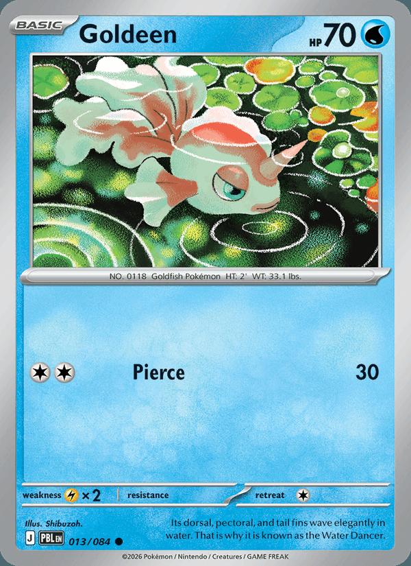 Goldeen - Pitch Black (Common) [PBL-013] Imagen principal del producto