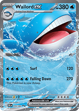 Wailord ex Image principale du produit