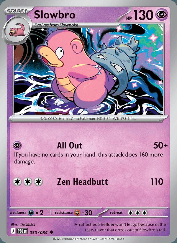 Slowbro - Pitch Black (Uncommon) [PBL-030] Image principale du produit
