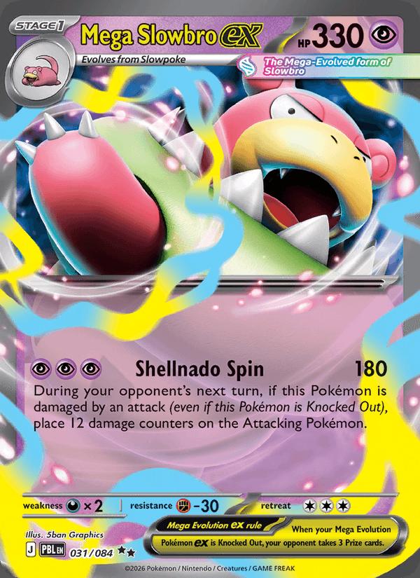 Mega Slowbro ex - Pitch Black (Double Rare) [PBL-031] Image principale du produit