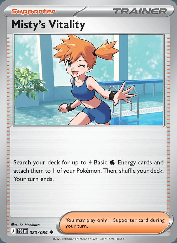 Misty's Vitality - Pitch Black (Uncommon) [PBL-080] Image principale du produit