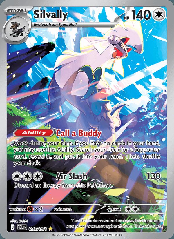 Silvally - Pitch Black (Illustration Rare) [PBL-095] Image principale du produit