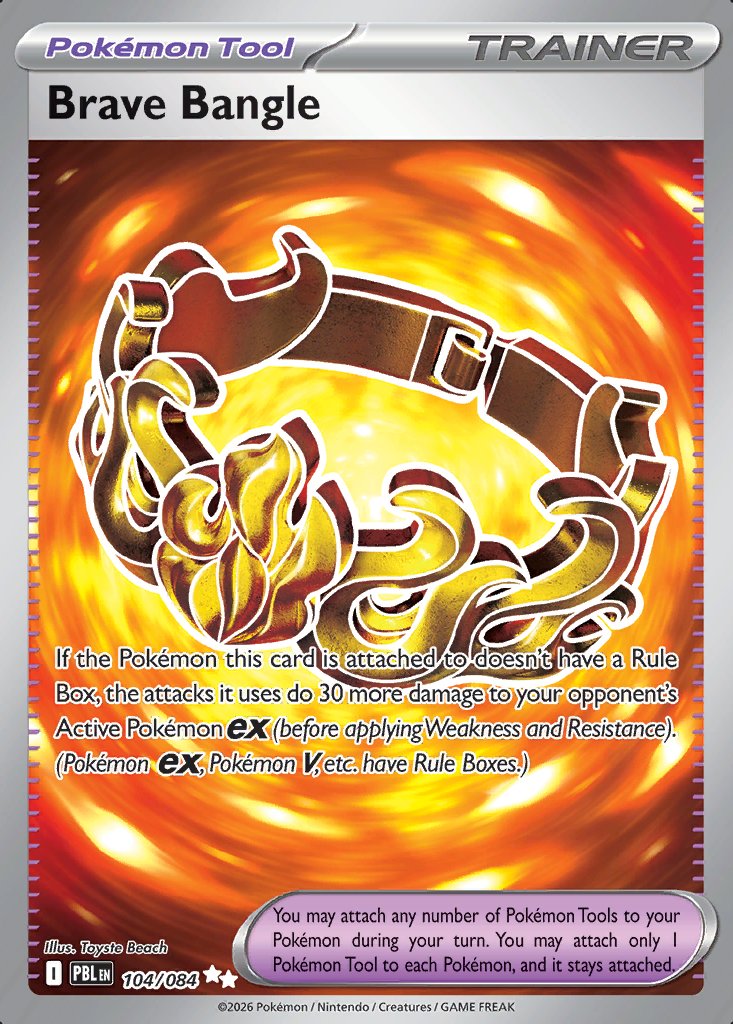 Brave Bangle - Pitch Black (Ultra Rare) [PBL-104] Imagen principal del producto
