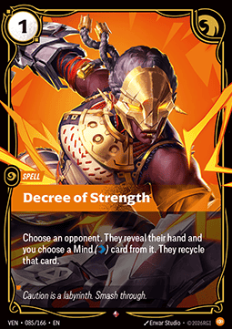 Decree of Strength Image principale du produit