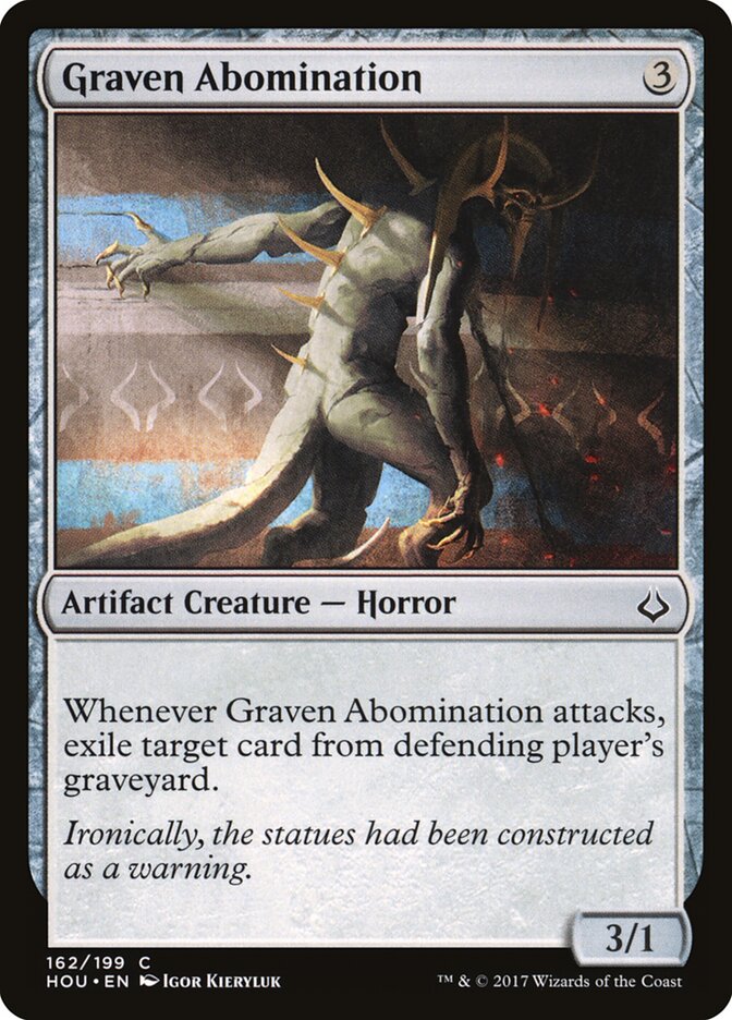 Graven Abomination - Hour of Devastation (Common) [HOU-162]