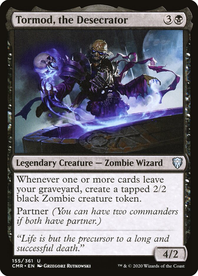 Magic-kaart Tormod, the Desecrator CMR-155 uit Commander Legends (Uncommon) Imagen principal del producto