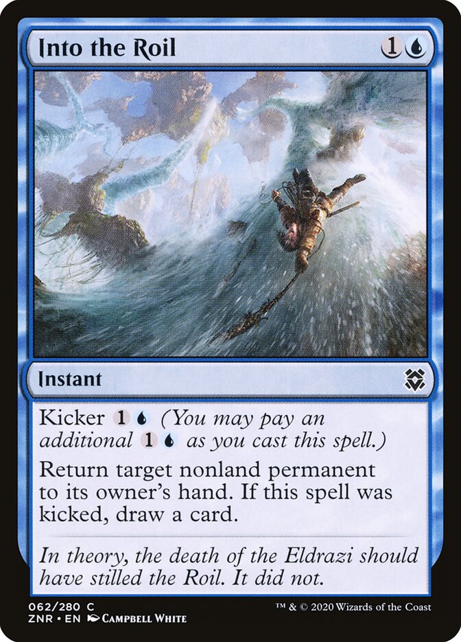 Into the Roil - Zendikar Rising (Common) [ZNR-62]