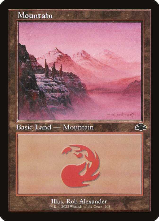 Mountain (V.1) - Dominaria Remastered (Land) [DMR-408]