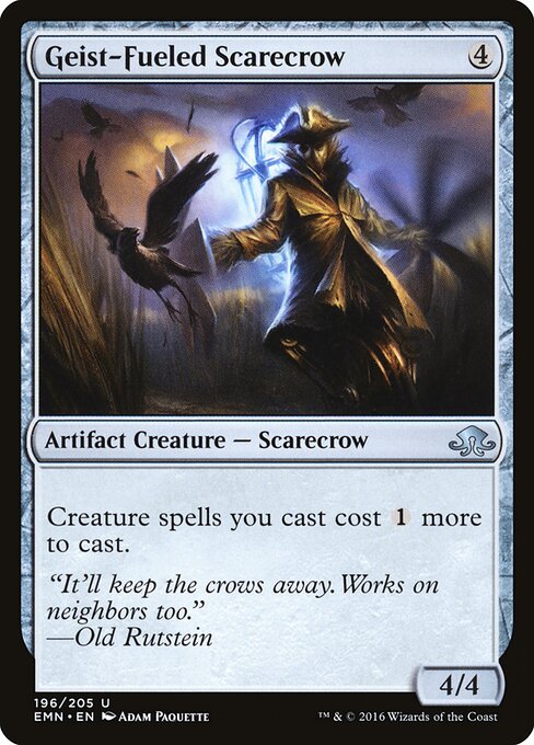 Geist-Fueled Scarecrow – Eldritch Moon (EMN-196) Magic: The Gathering card