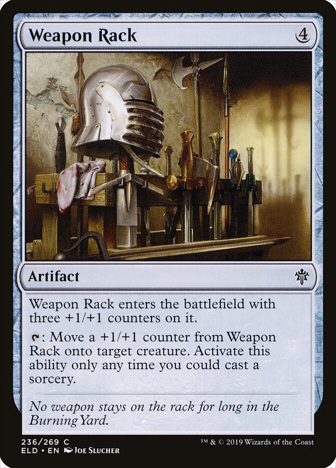 Weapon Rack - Throne of Eldraine (Common) [ELD-236] Imagen principal del producto
