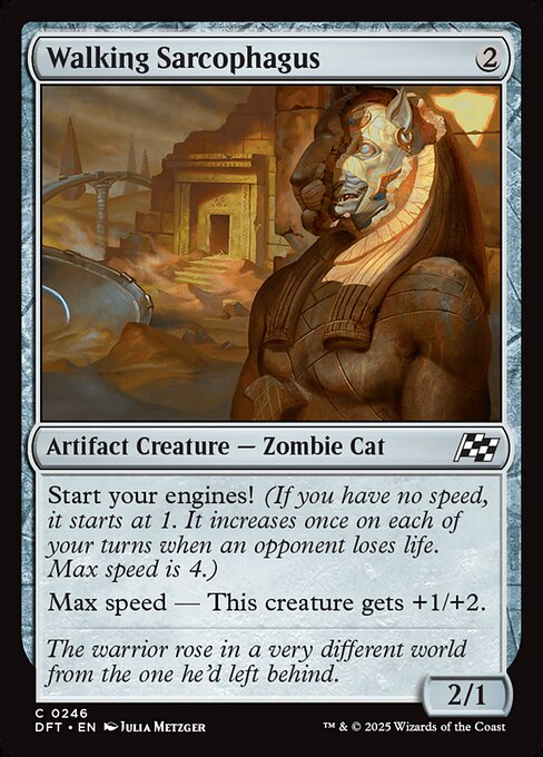 Walking Sarcophagus – Aetherdrift (DFT-246) Magic: The Gathering card | LC-REM-20260804-15340143935820-89ccbd73-9414-48a3-bdcf-e838fcffc08f Imagen principal del producto
