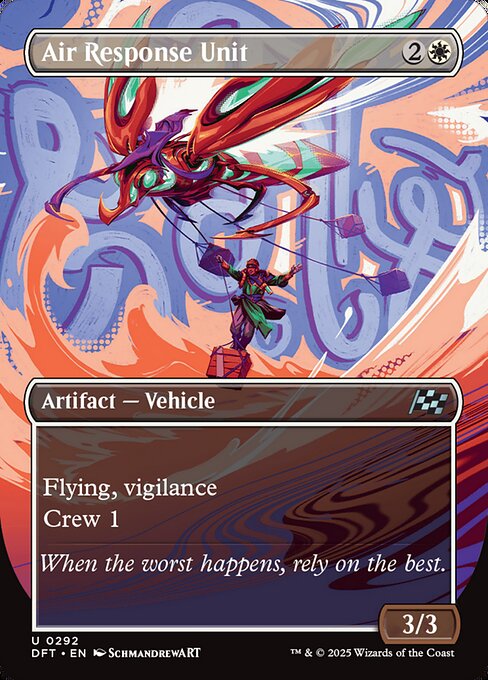Air Response Unit – Aetherdrift (DFT-292) Magic: The Gathering card | LC-REM-20260804-15339504009548-89e66d63-56be-46f5-b0df-e1350106ba45