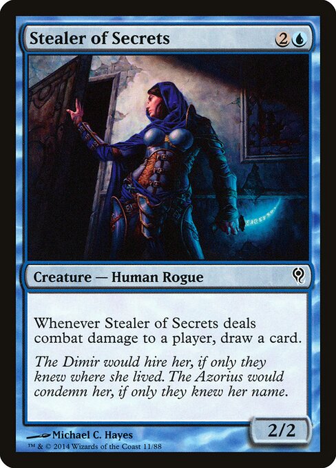 Stealer of Secrets – Duel Decks: Jace vs. Vraska (DDM-11) Magic: The Gathering card Hauptbild