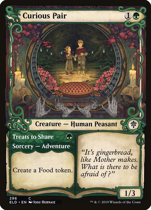 Curious Pair // Treats to Share – Throne of Eldraine (ELD-296) Magic: The Gathering card | LC-REM-20260804-15151521825100-8a20f78f-32c6-4ba4-8389-1fde32ea42e4