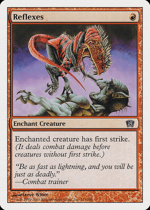 Reflexes – Eighth Edition (8ED-213) Magic: The Gathering card Hauptbild
