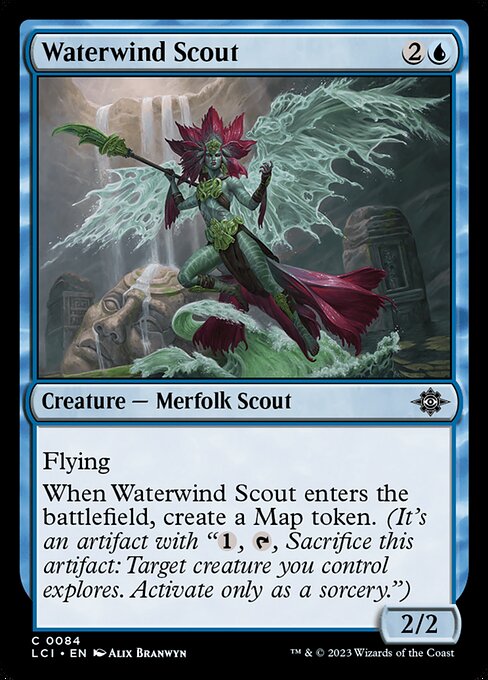 Waterwind Scout – The Lost Caverns of Ixalan (LCI-84) Magic: The Gathering card | LC-REM-20260804-15393091191116-8a7738fb-0a1b-4010-b8c0-e1129739c765