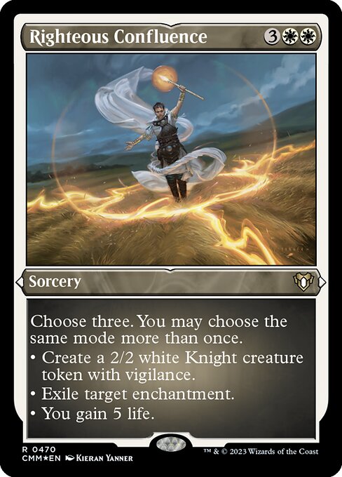 Righteous Confluence – Commander Masters (CMM-470) Magic: The Gathering card | LC-REM-20260804-15376405397836-8a7c2bb4-3156-4563-be23-65139fbad96c Immagine principale del prodotto