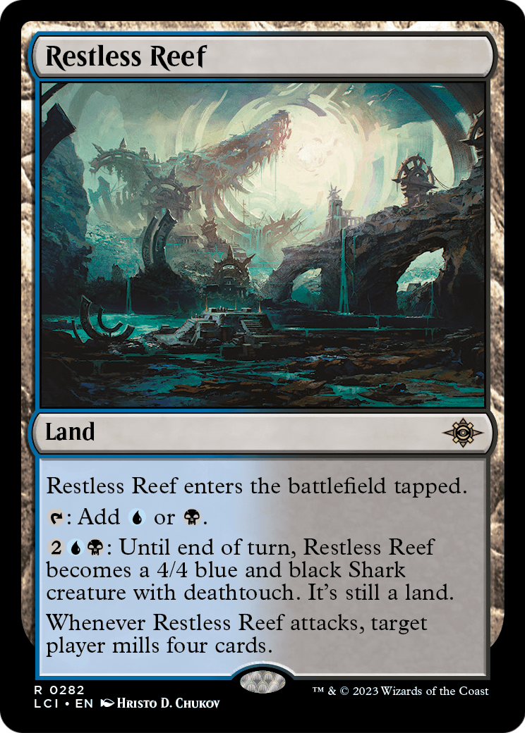 Restless Reef – The Lost Caverns of Ixalan 282 – Magic: The Gathering single card Hauptbild