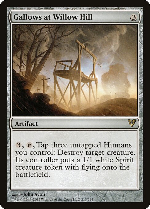 Gallows at Willow Hill – Avacyn Restored (AVR-215) Magic: The Gathering card