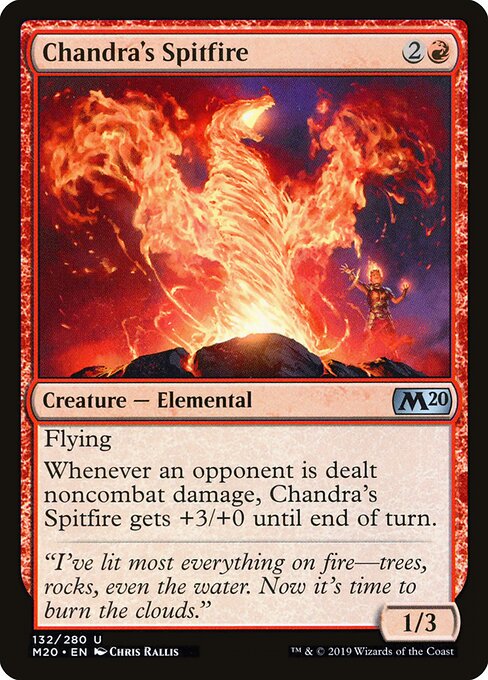 Chandra's Spitfire – Core 2020 (M20-132) Magic: The Gathering card