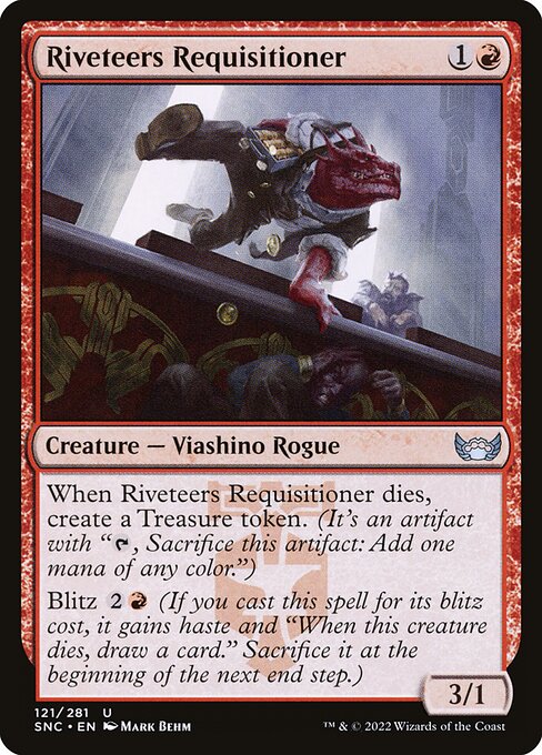 Riveteers Requisitioner – Streets of New Capenna (SNC-121) Magic: The Gathering card | LC-REM-20260804-15765058421068-8ab5152d-767a-47d5-acfc-f439810aaeea Hoofdafbeelding