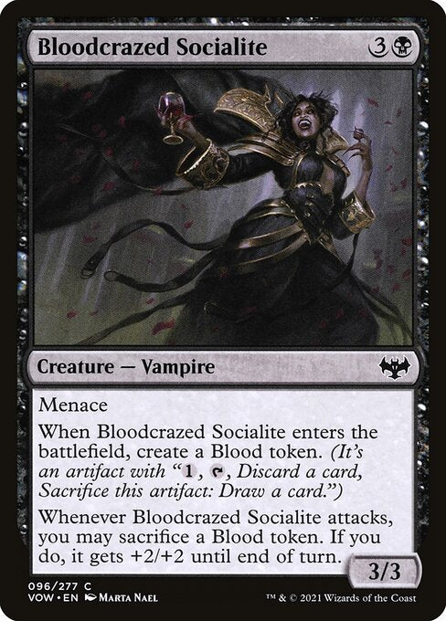 Bloodcrazed Socialite – Innistrad: Crimson Vow (VOW-96) Magic: The Gathering card | LC-REM-20260804-15151550857548-8b12c378-1103-4a50-88fa-cf5a2deef463 Hoofdafbeelding