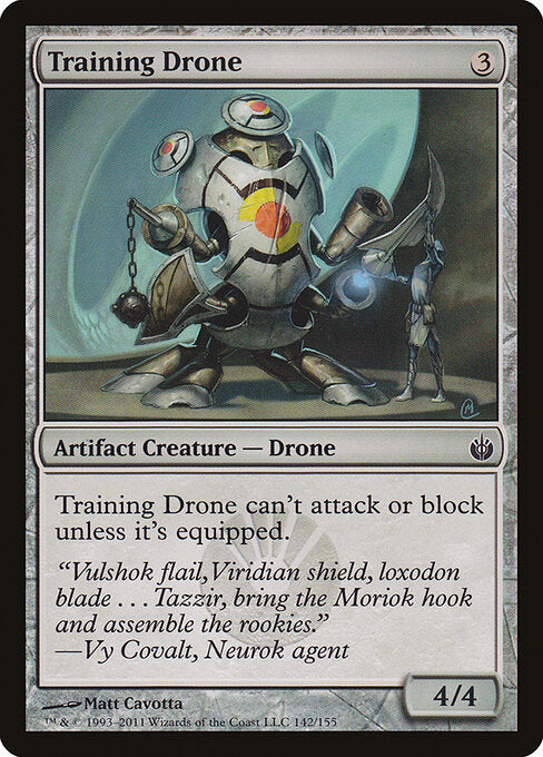 Training Drone – Mirrodin Besieged (MBS-142) Magic: The Gathering card | LC-REM-20260804-15151483683148-8b7e986f-5b28-46d2-8ec2-ee719b07dbfd Image principale du produit