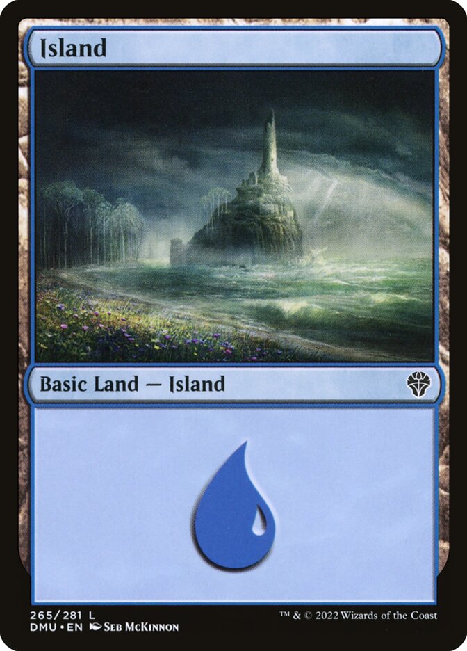 Island (V.1) - Dominaria United (Land) [DMU-265] Main image