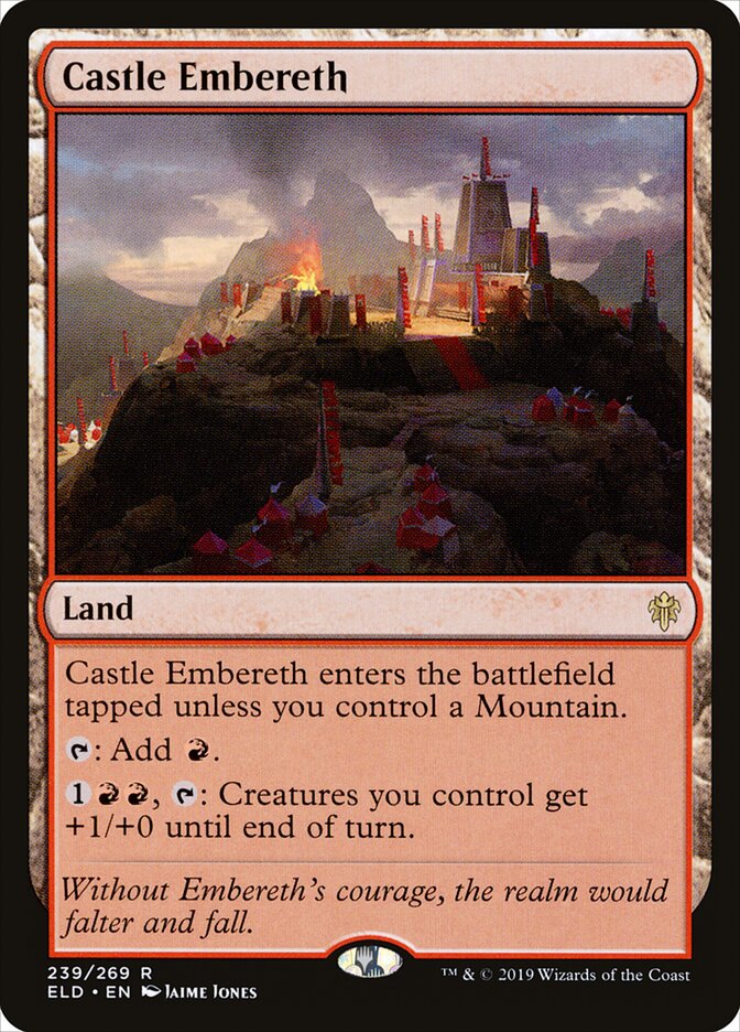 Castle Embereth - Throne of Eldraine (Rare) [ELD-239]