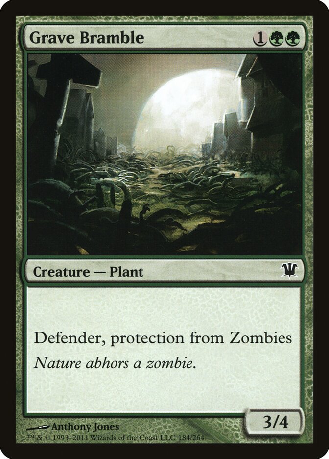 Grave Bramble - Innistrad (Common) [ISD-184] Image principale du produit