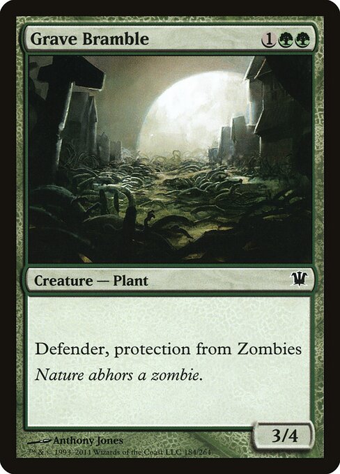 Grave Bramble – Innistrad (ISD-184) Magic: The Gathering card
