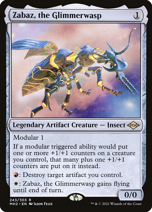 Zabaz, the Glimmerwasp – Modern Horizons 2 (MH2-243) Magic: The Gathering card | LC-REM-20260804-15150846509388-8c1cce91-7c81-45d9-bbec-b085e794791d