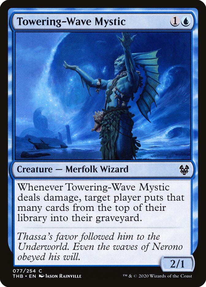 Towering-Wave Mystic - Theros Beyond Death (Common) [THB-77]
