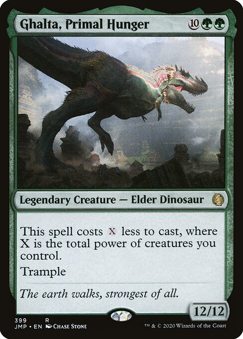 Ghalta, Primal Hunger – Jumpstart (JMP-399) Magic: The Gathering card