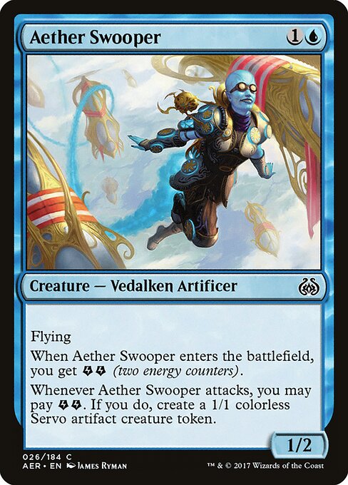 Aether Swooper – Aether Revolt (AER-26) Magic: The Gathering kaart Hoofdafbeelding