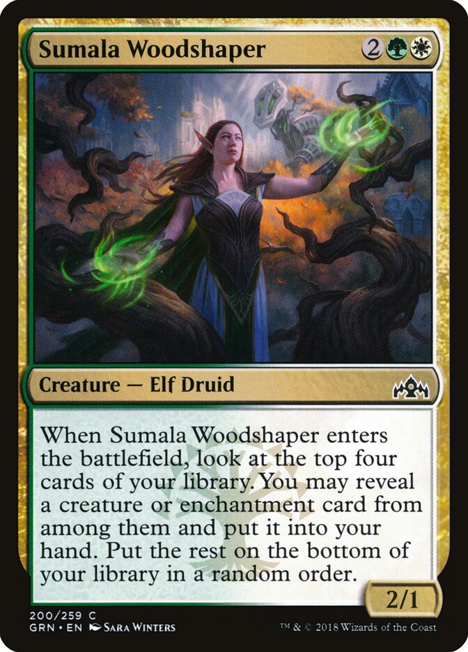 Sumala Woodshaper - Guilds of Ravnica (Common) [GRN-200]