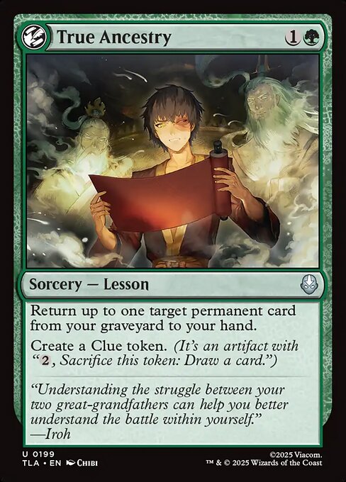 True Ancestry – Avatar: The Last Airbender (TLA-199) Magic: The Gathering card | LC-REM-20260804-15573234221388-8c55b333-dc8b-4332-895b-eec5eb45543f