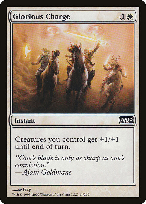 Glorious Charge – Magic 2010 (M10-11) Magic: The Gathering card