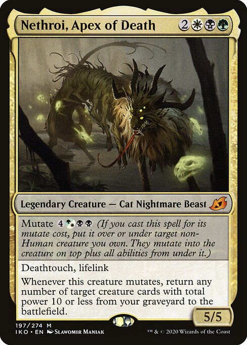 Nethroi, Apex of Death – Ikoria: Lair of Behemoths (IKO-197) Magic: The Gathering card