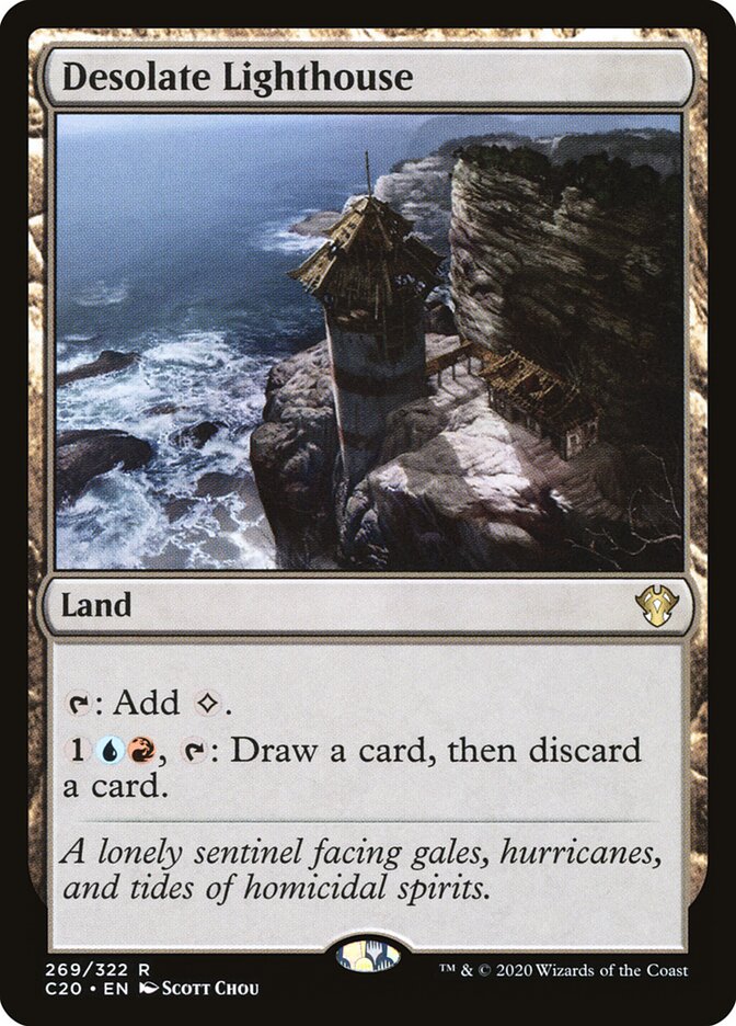 Desolate Lighthouse - Commander: Ikoria (Rare) [C20-269] Immagine principale del prodotto