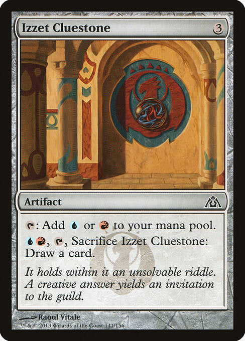 Izzet Cluestone – Dragon's Maze (DGM-141) Magic: The Gathering card