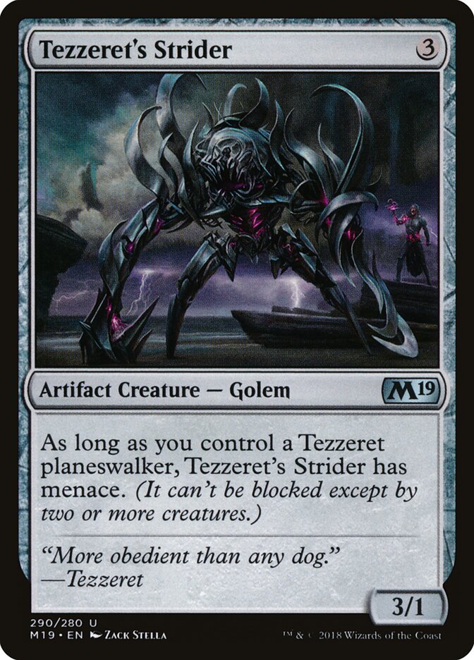 Tezzeret's Strider - Core 2019 (Uncommon) [M19-290]
