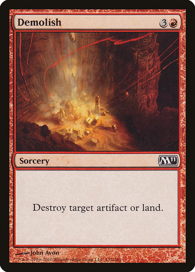 Demolish - Magic 2011 (Common) [M11-132]