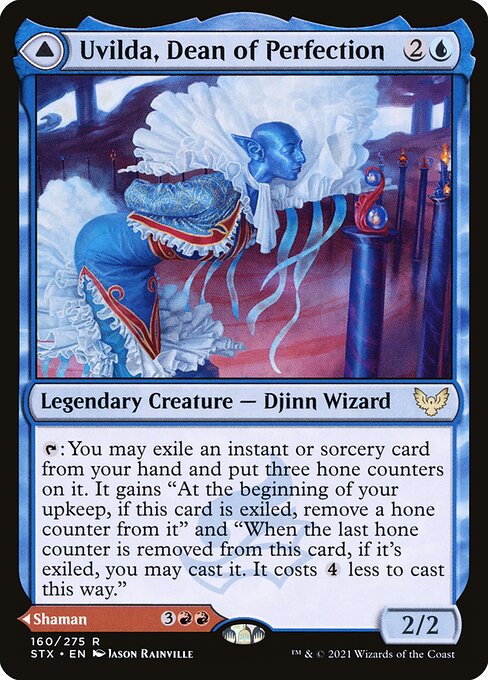 Uvilda, Dean of Perfection // Nassari, Dean of Expression – Strixhaven: School of Mages (STX-160) Magic: The Gathering card | LC-REM-20260804-15150818787660-8cfd0887-0c83-4b33-a85e-8b8ec5bf758d