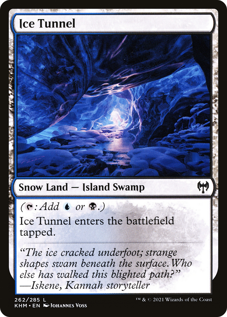 Ice Tunnel – Kaldheim 262 – Magic: The Gathering single card Hoofdafbeelding