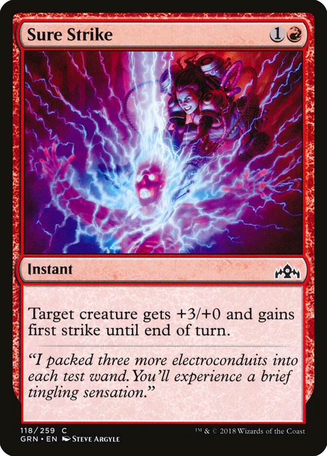 Sure Strike - Guilds of Ravnica (Common) [GRN-118]