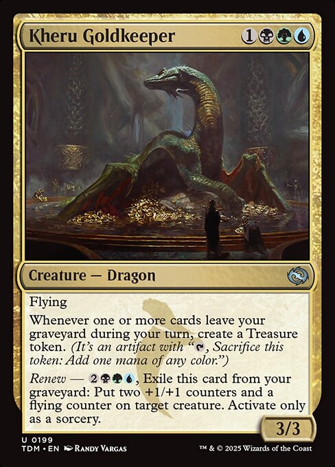 Kheru Goldkeeper – Tarkir: Dragonstorm (TDM-199) Magic: The Gathering card | LC-REM-20260804-15401862627660-8d11183a-57f5-4ddb-8a6e-15fff704b114