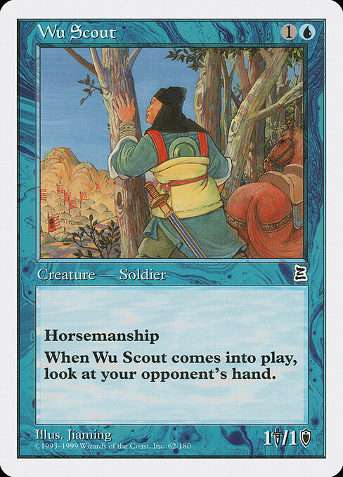 Wu Scout – Portal Three Kingdoms (PTK-62) Magic: The Gathering card | LC-REM-20260804-15476052001100-8d13330f-6e07-451f-b17a-4e1606a74c3f